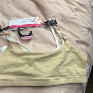 Wonder Nation Cream and White Bralette